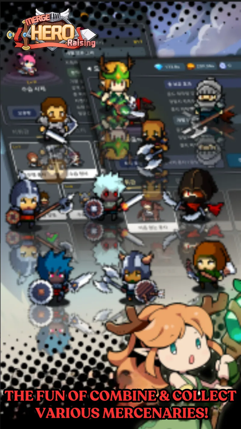 Merge Hero : Raising