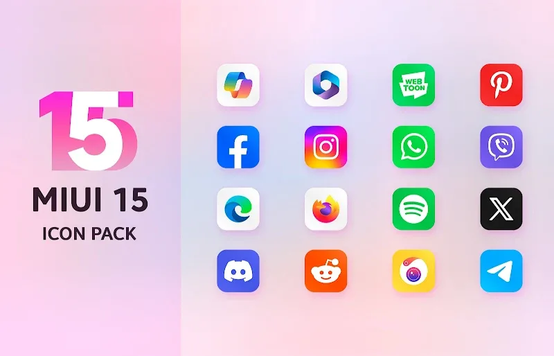 Mi15 - Icon Pack