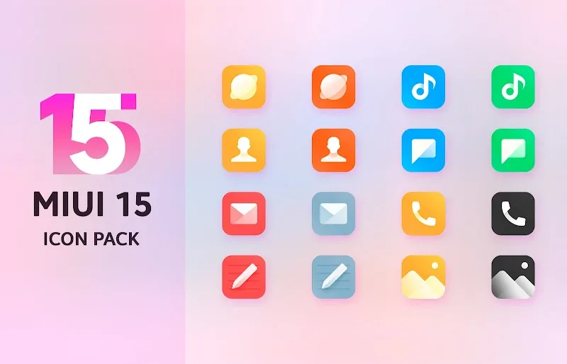 Mi15 - Icon Pack