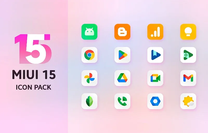 Mi15 - Icon Pack