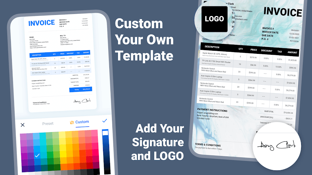 My Invoice Generator & Invoice