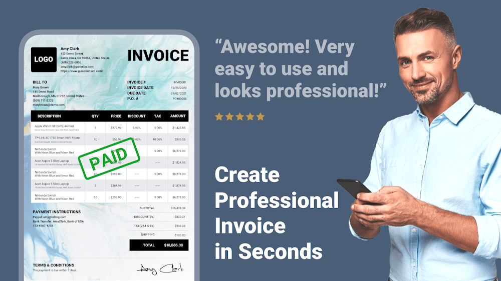 My Invoice Generator & Invoice