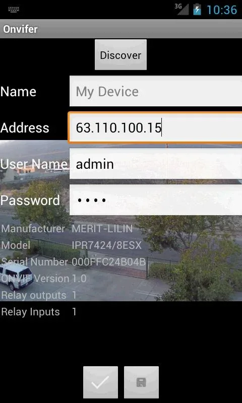 Onvier - IP Camera Monitor Mod