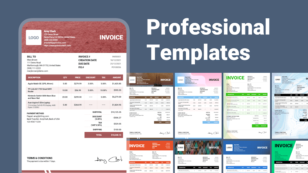 My Invoice Generator & Invoice