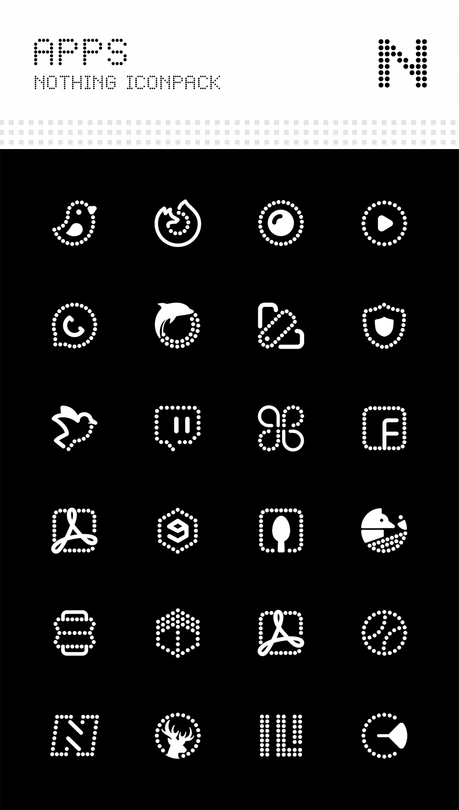 Nothing Icon Pack