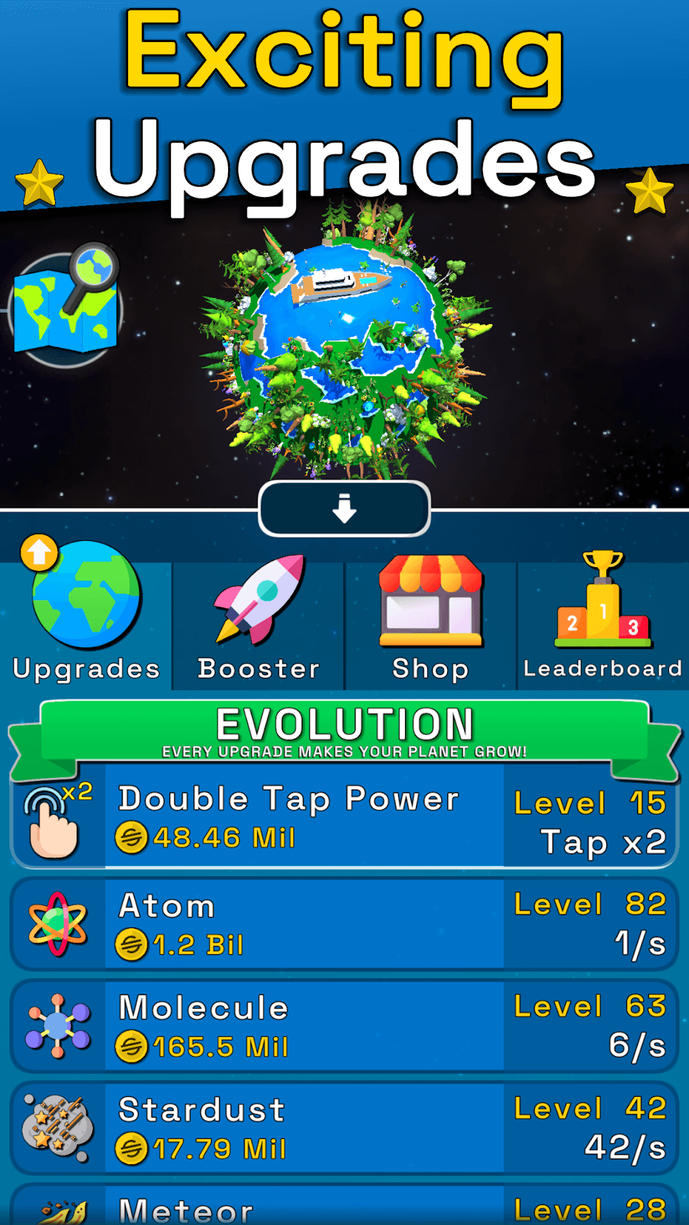 Planet Evolution: Idle Clicker APK