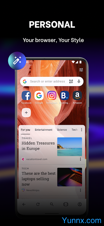 Opera browser with AI v76.1.4027.73300