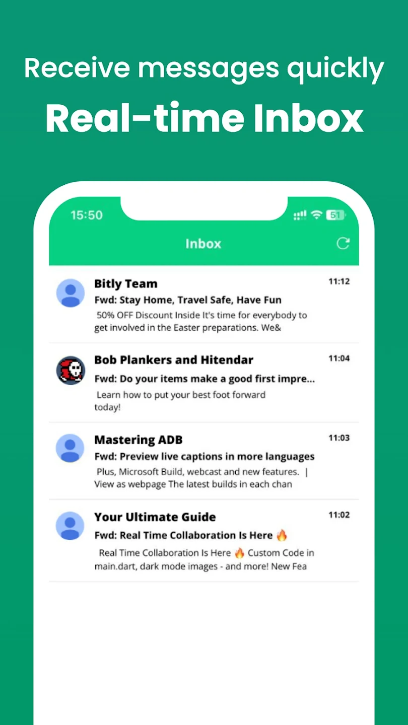 Instant Mail - disposable mail