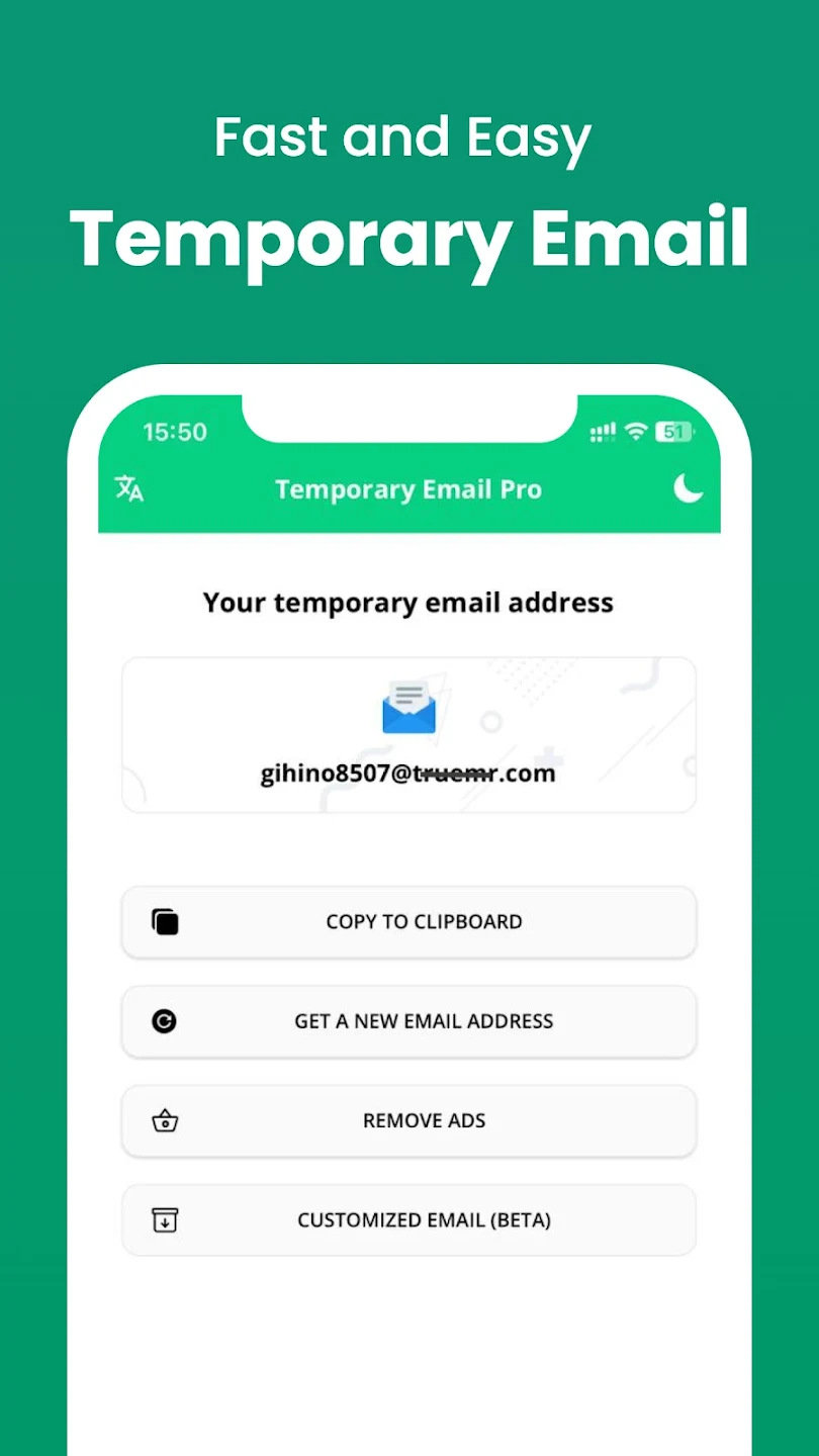 Instant Mail - disposable mail