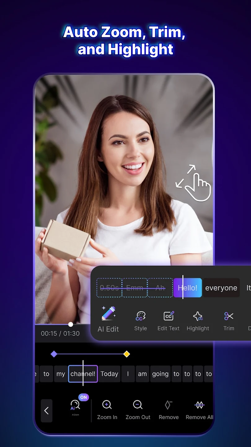Blink Captions by Vozo AI
