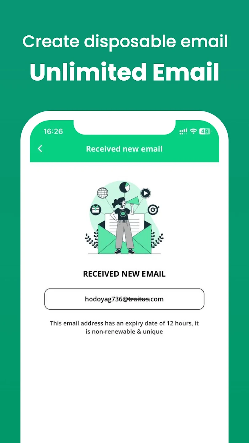 Instant Mail - disposable mail