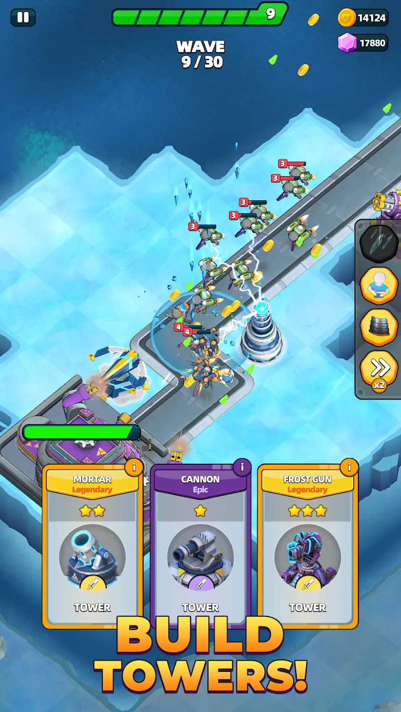 Raid Rush: Tower Defense TD Mod