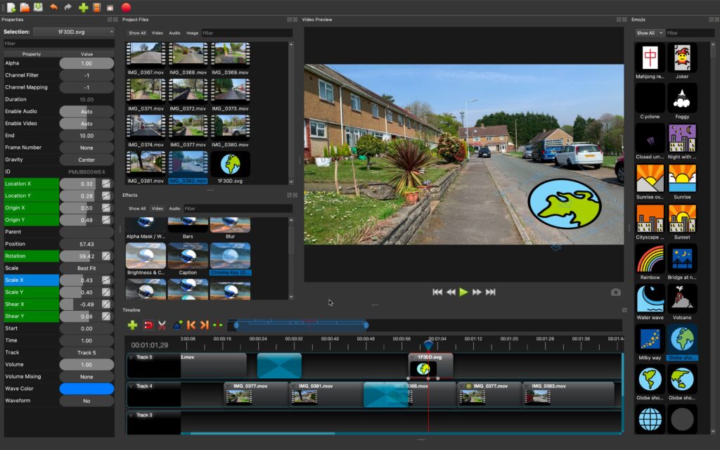 Openshot Video Editor