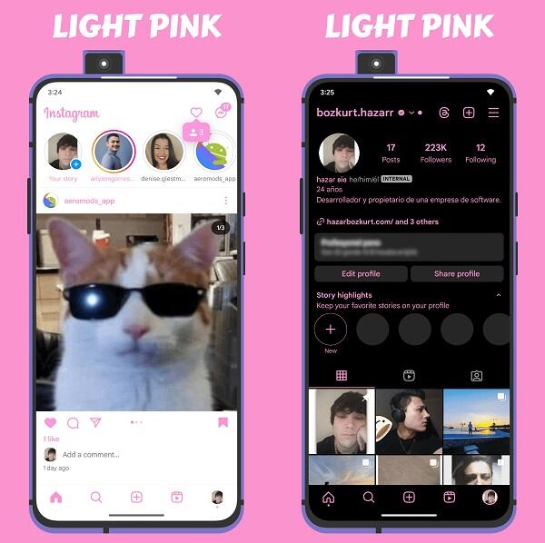 Instagram Aero