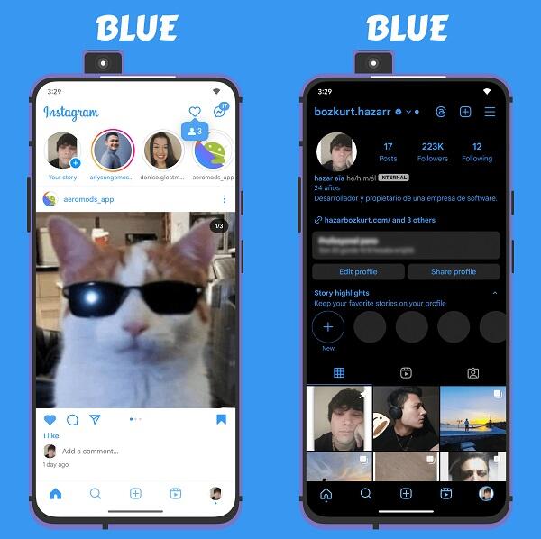 Instagram Aero