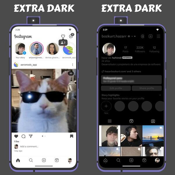 Instagram Aero