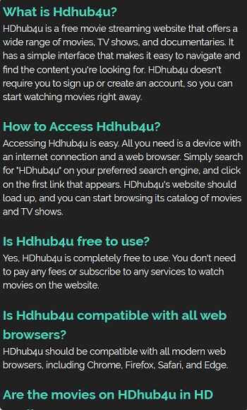 HDHub4u Mod