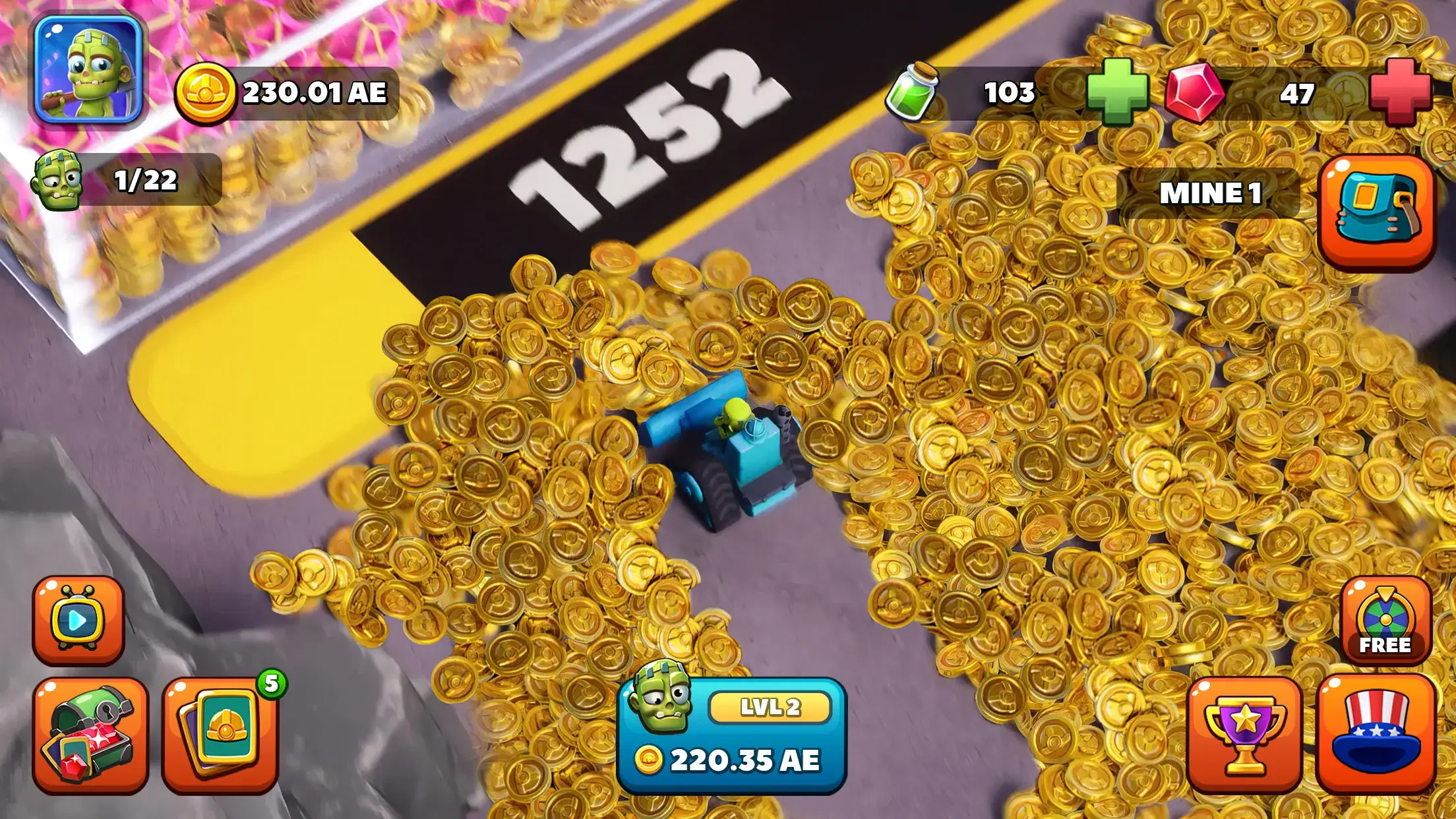 Idle Zombie Miner