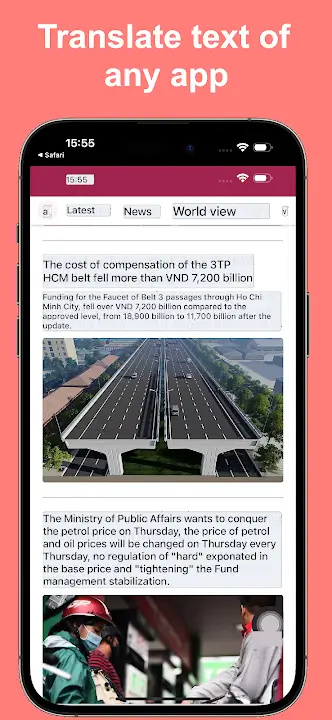 Tap To Translate Screen