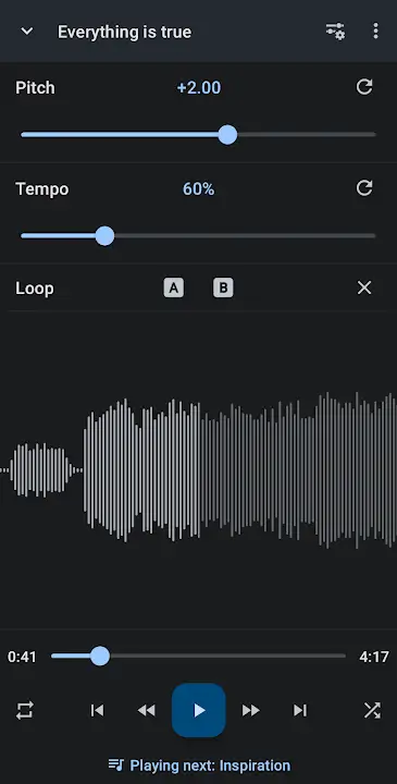 Music Speed Changer Mod