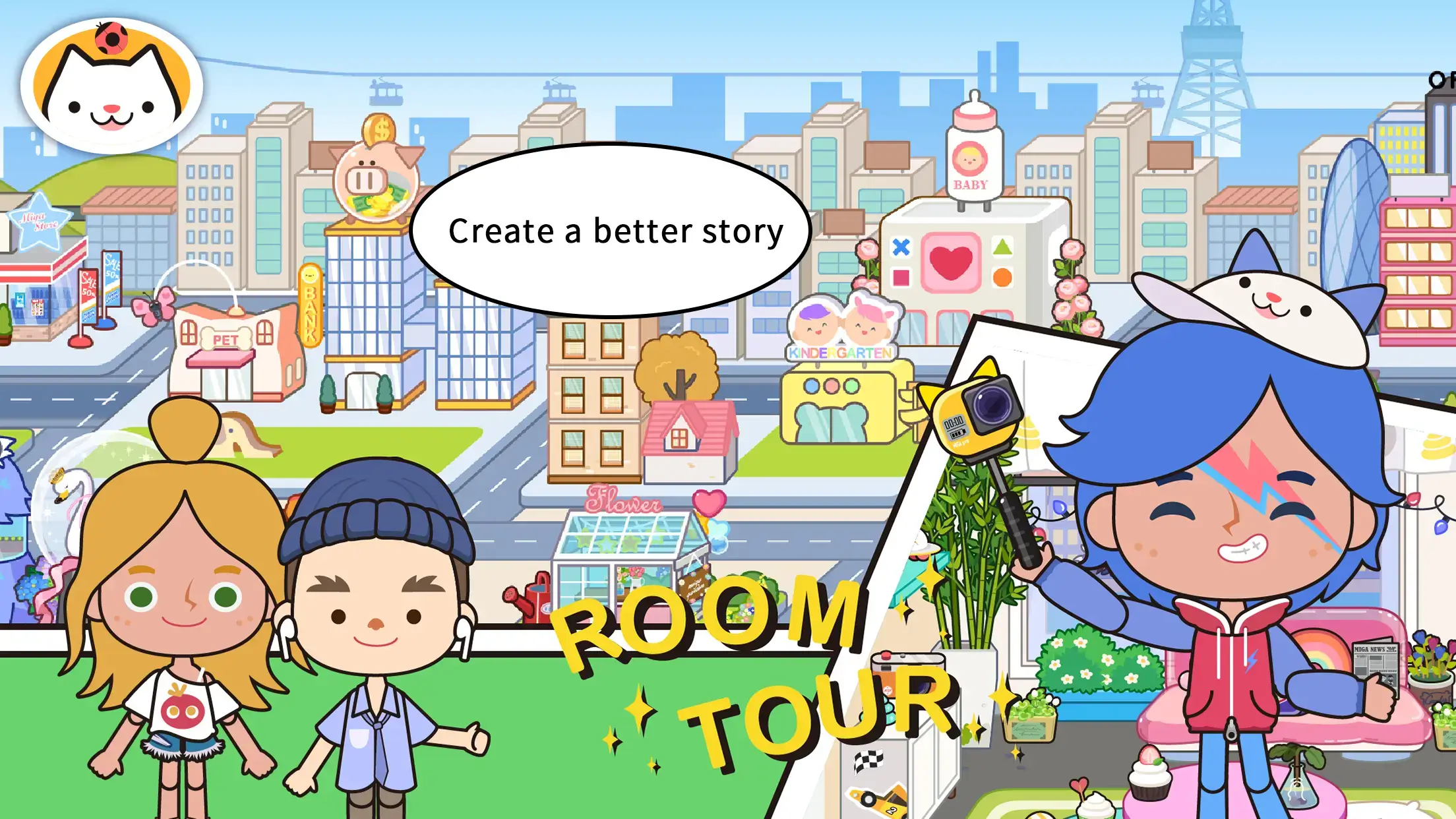 Miga Town My World Mod