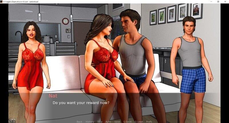 A Couples Duet of Love and Lust