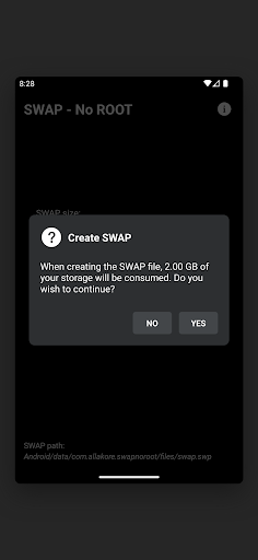 SWAP No ROOT