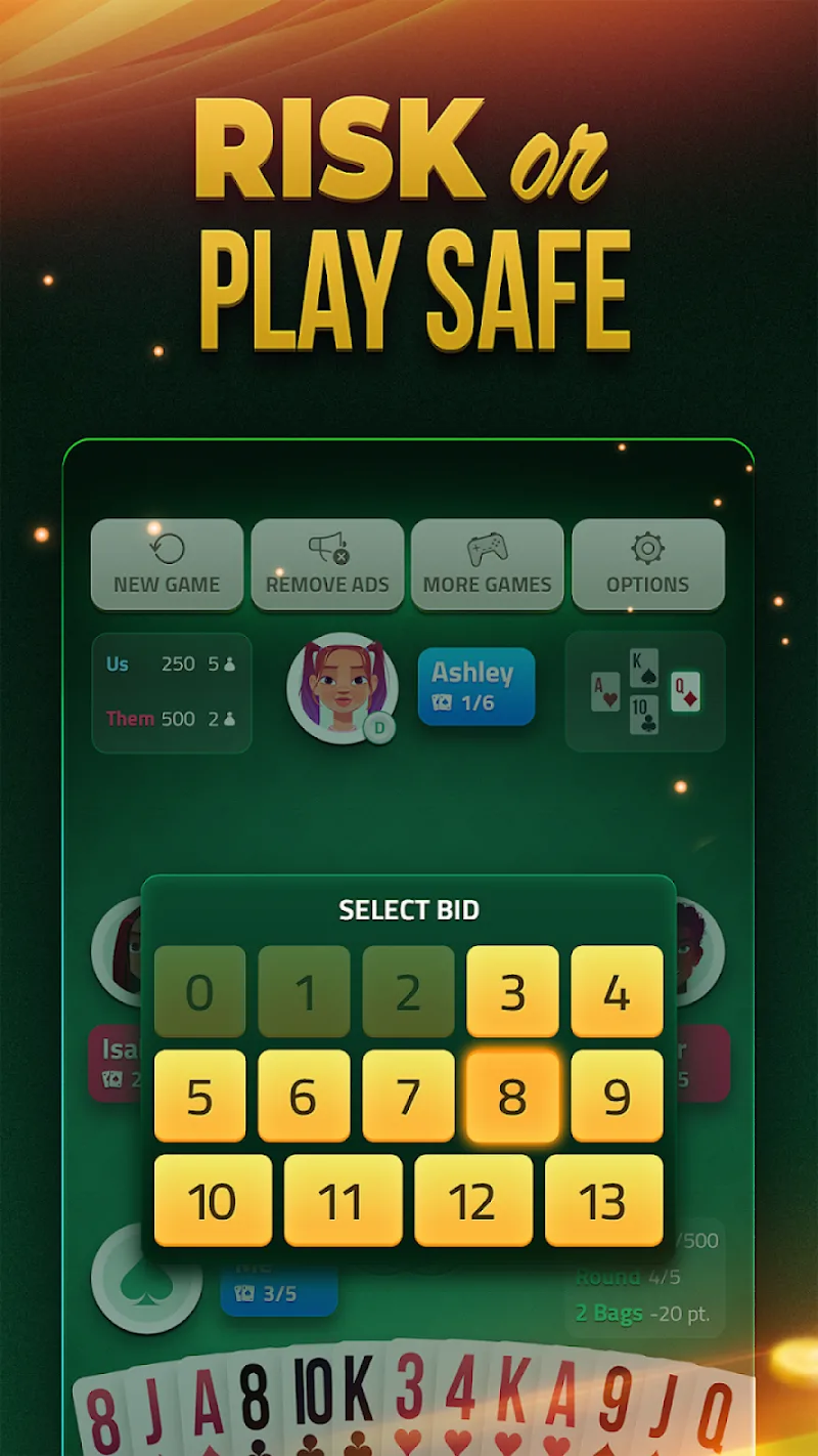 Spades Offline Card Game