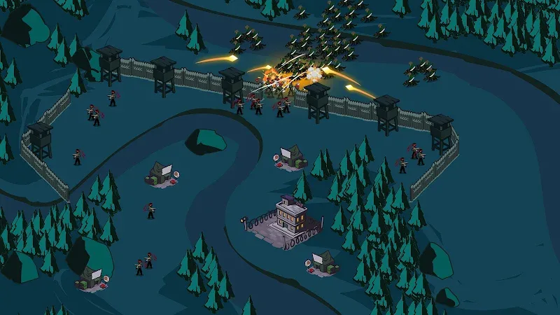 Stick World Z: Zombie War TD