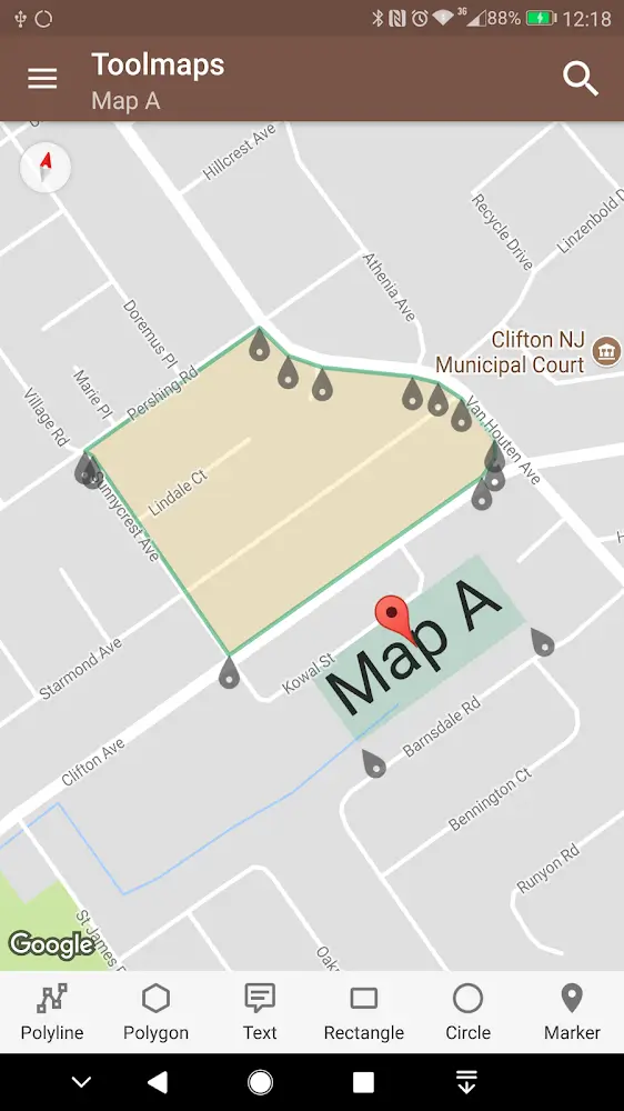Tools for Google Maps Mod