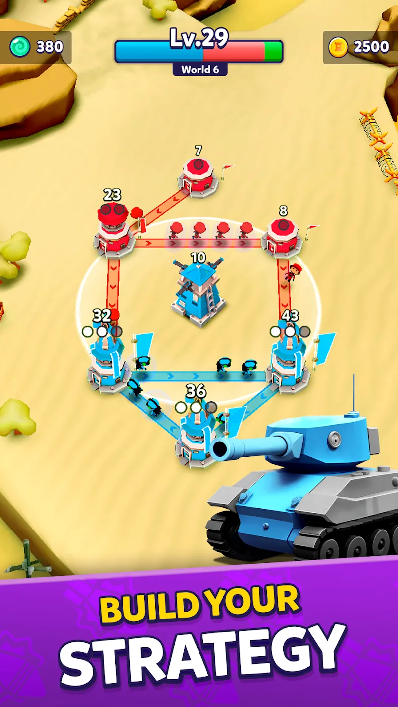 Tower Battle: Connect Towers Mod