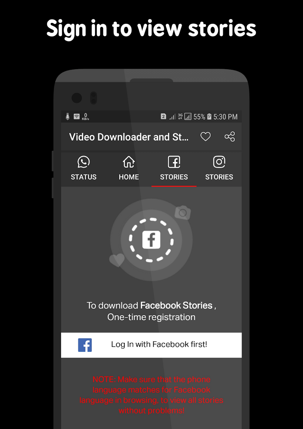 Video Downloader and Stories