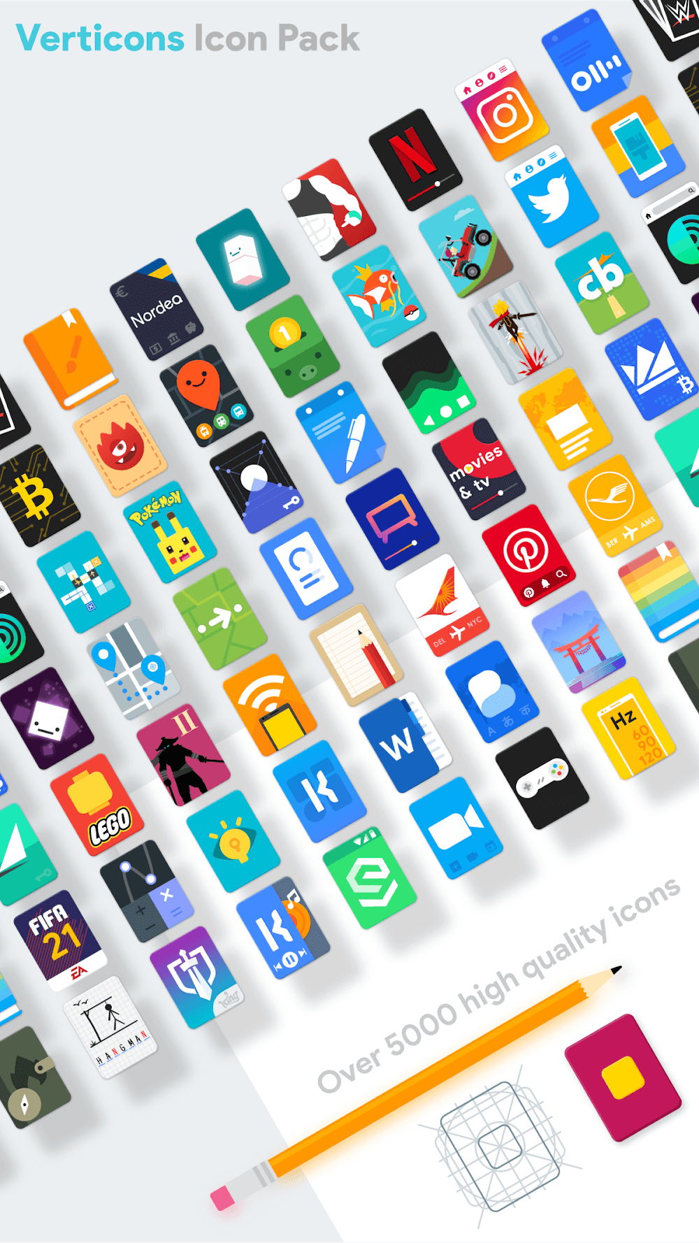 Verticons Icon Pack