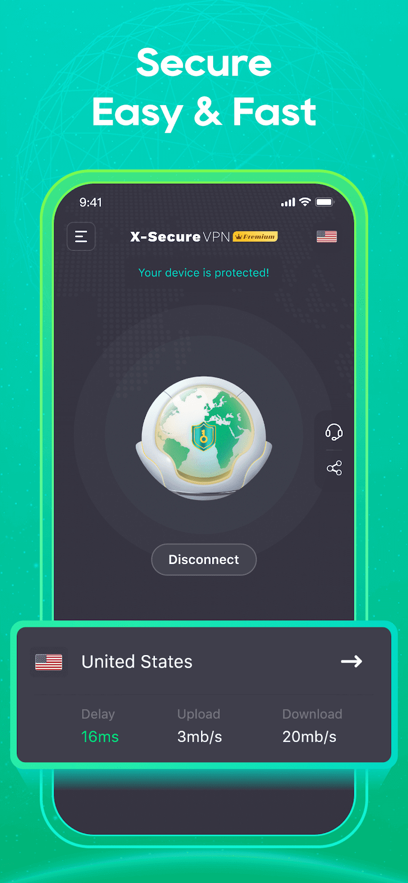X-Secure VPN Proxy : Fast VPN