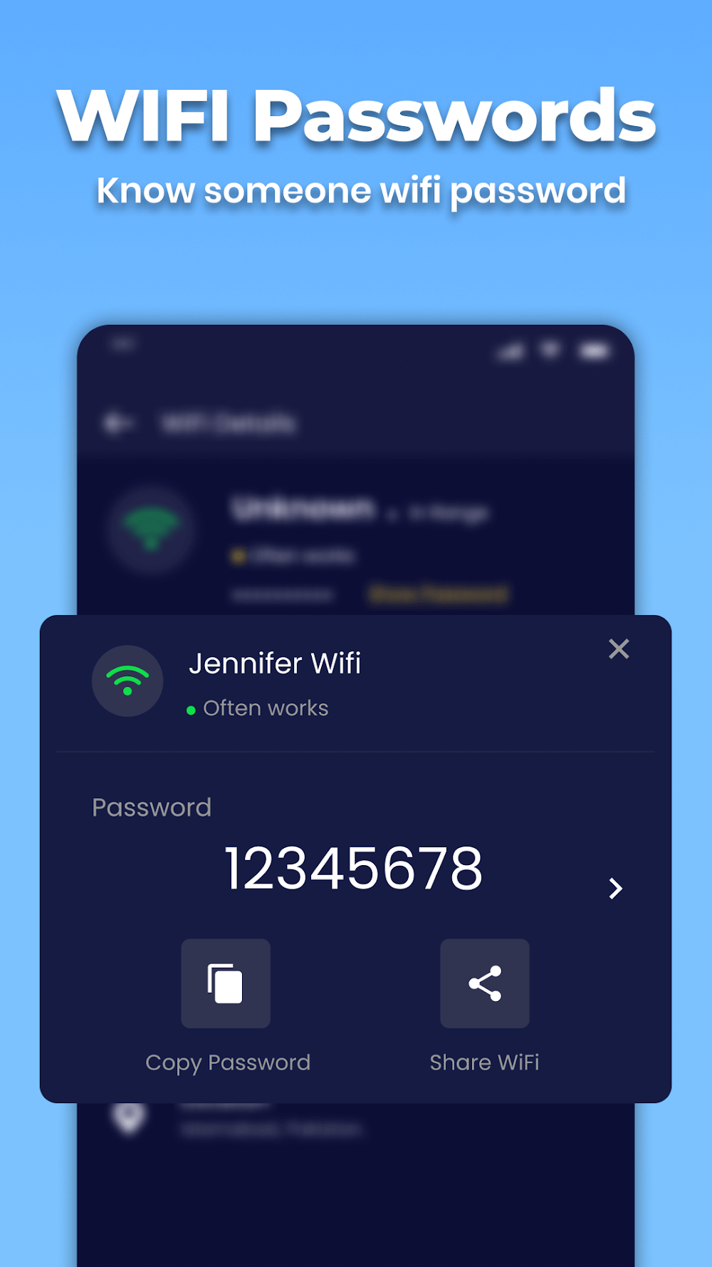 WIFI Analyzer: WIFI Passwords
