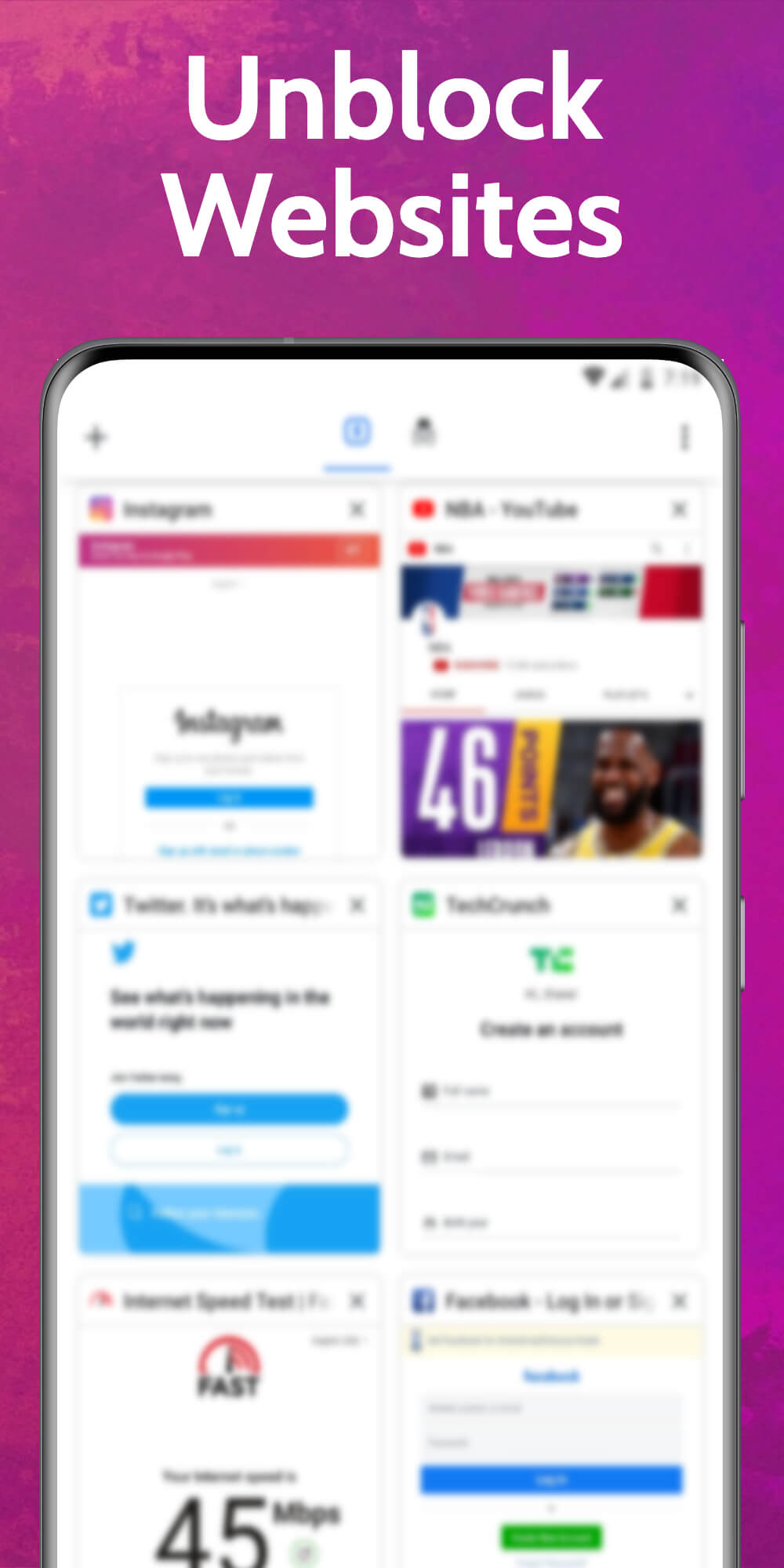 UPX VPN Browser