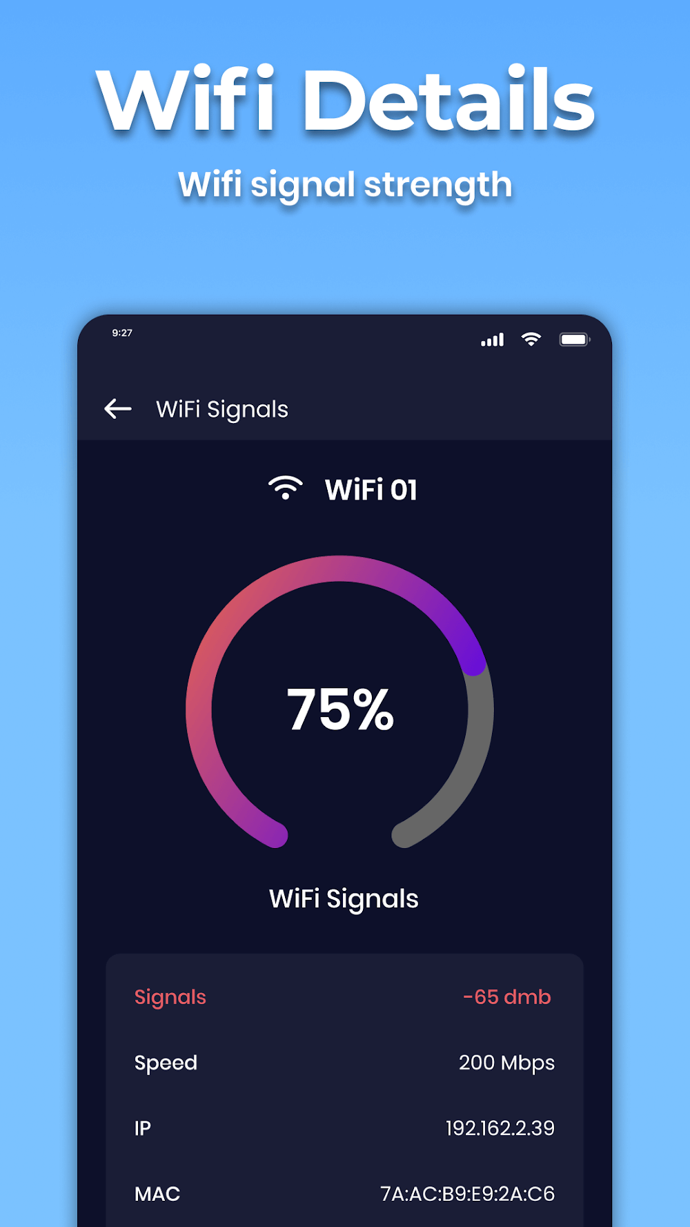 WIFI Analyzer: WIFI Passwords