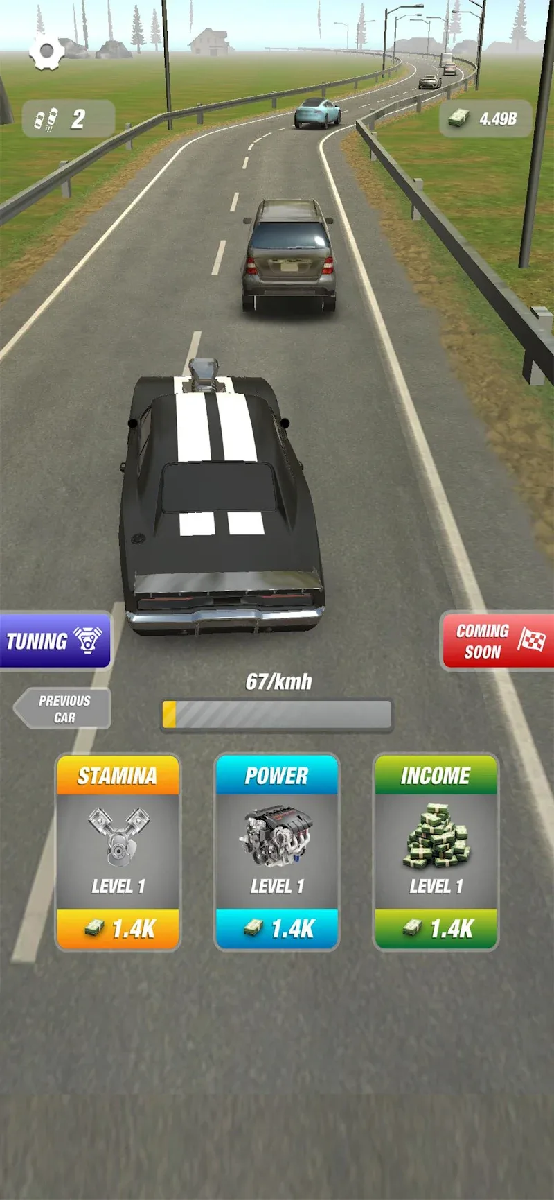 Highway Overtake Car Racing