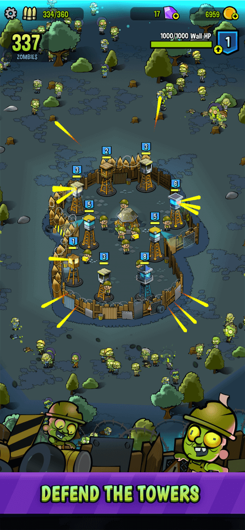 Zombie Towers Mod