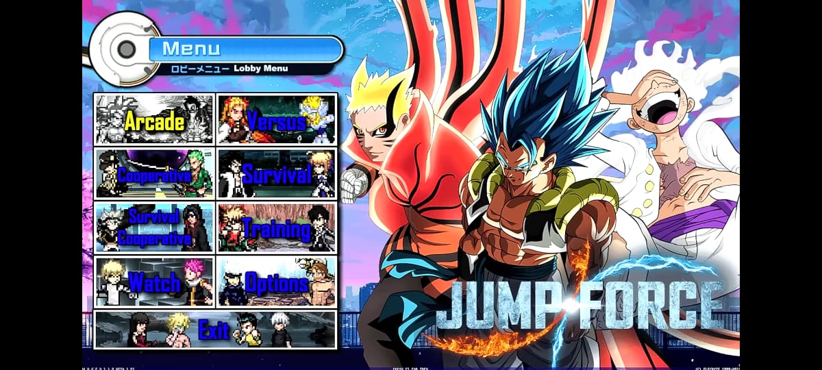 Jump Force Mugen
