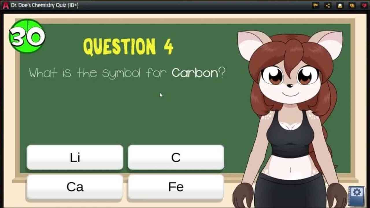 Dr. Doe'S Chemistry Quiz