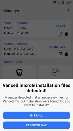 Vanced Manager APK