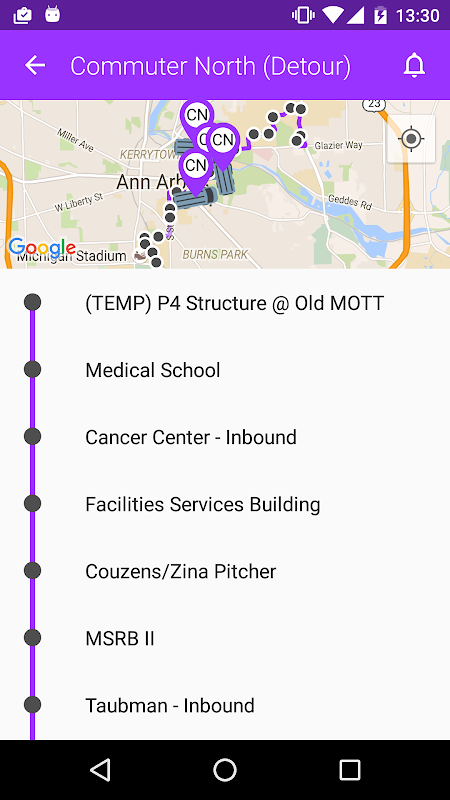 DoubleMap Bus Tracker