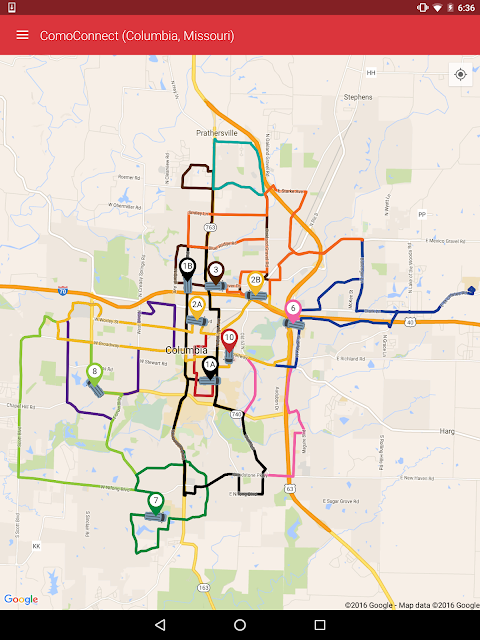 DoubleMap Bus Tracker