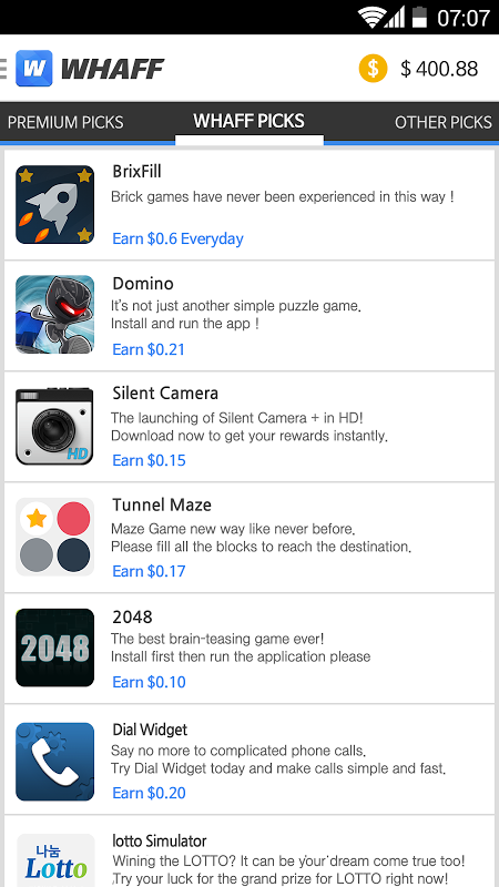 WHAFF Rewards v292