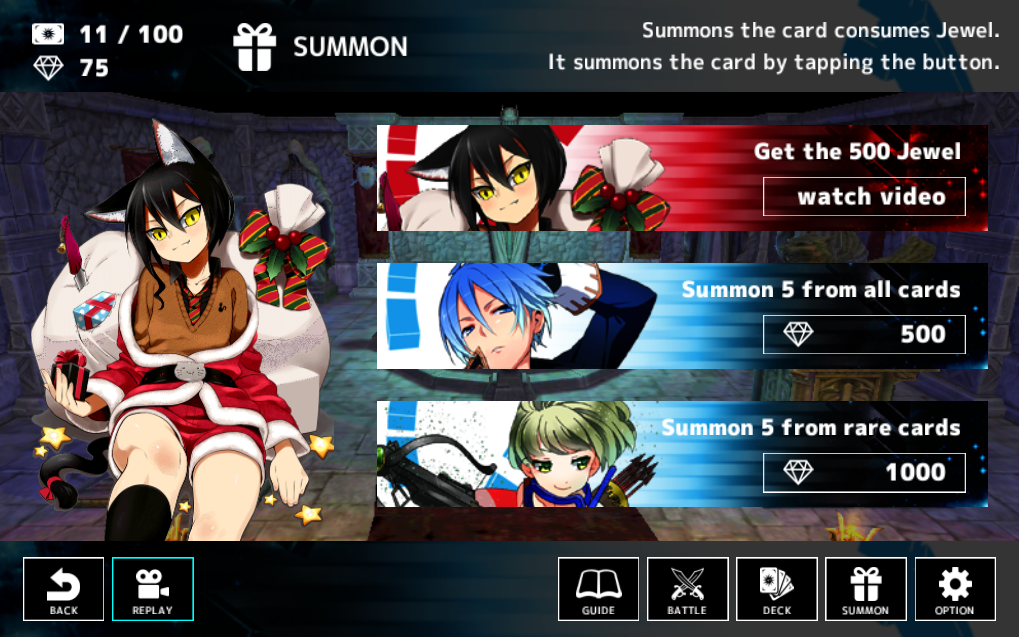 Jewel Savior Card Battle