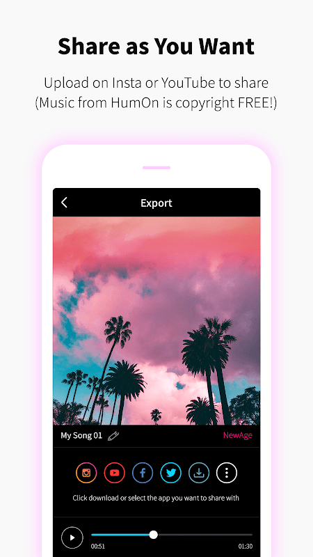 HumOn - Simplest Music Maker