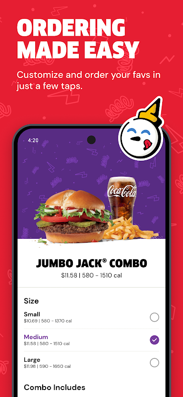Jack in the Box - Order Food