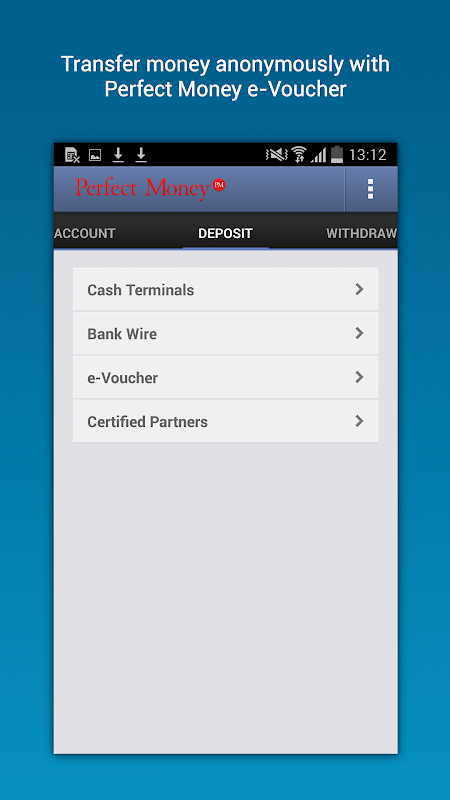 Perfect Money v1.5.6