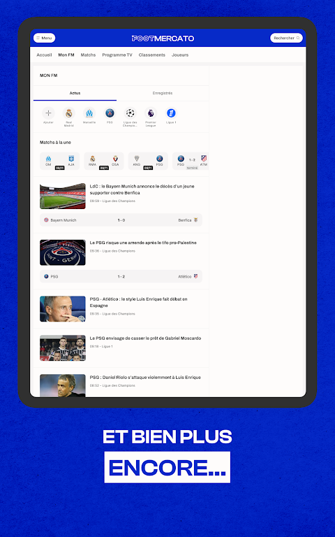 Foot Mercato Mod